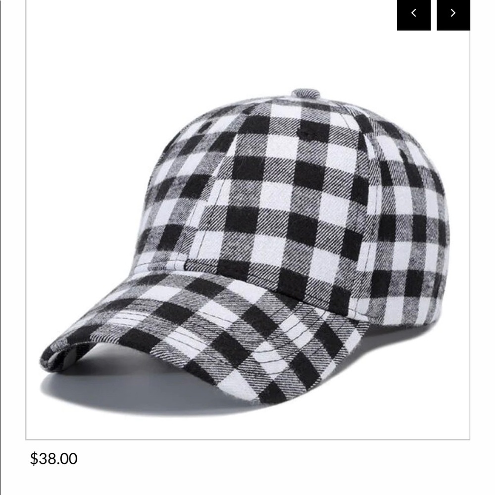 Cocus Pocus Buffalo Check Baseball Cap